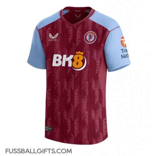 Aston Villa Fußballbekleidung Heimtrikot 2023-24 Kurzarm